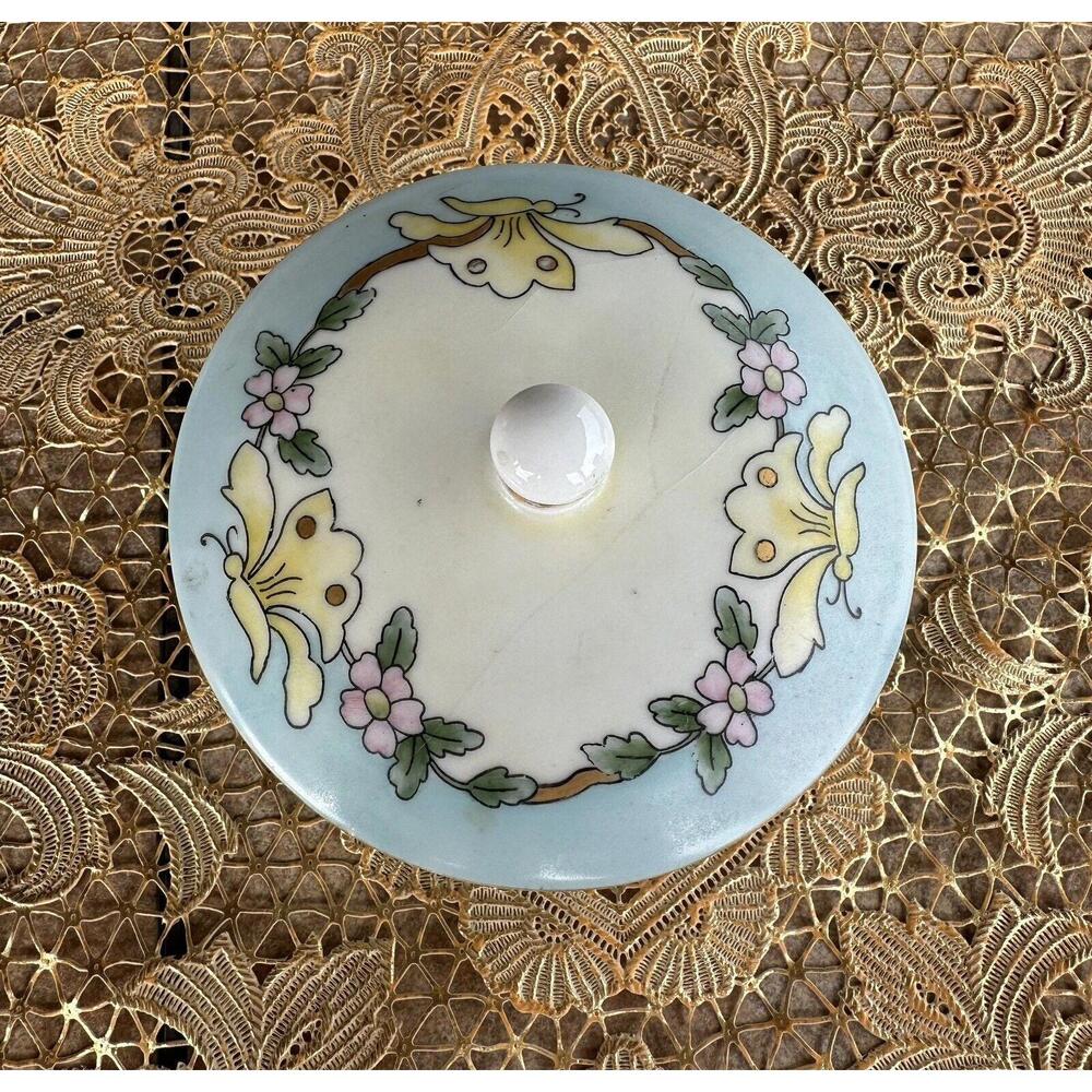 Antique B&Co Limoges France Trinket Box, Damaged-See Descriptionβ